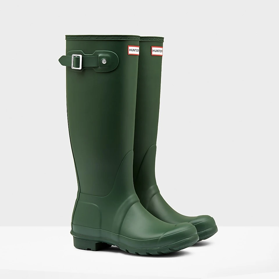 Hunter Women's Original Tall Wellies - Hunter Green - Image 3