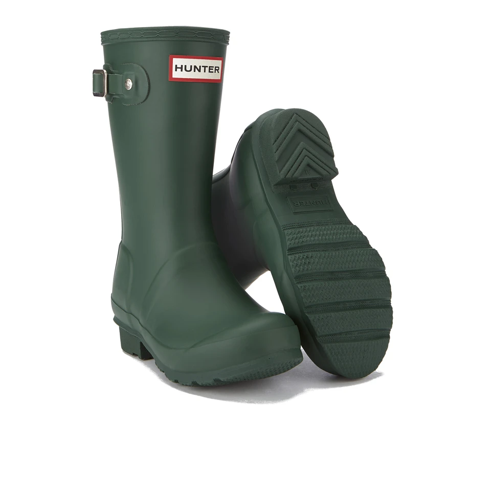 Hunter Original Big Kids' Wellington Boots - Hunter Green - Image 7