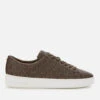 MICHAEL MICHAEL KORS Women's Keaton Low Top Trainers - Brown