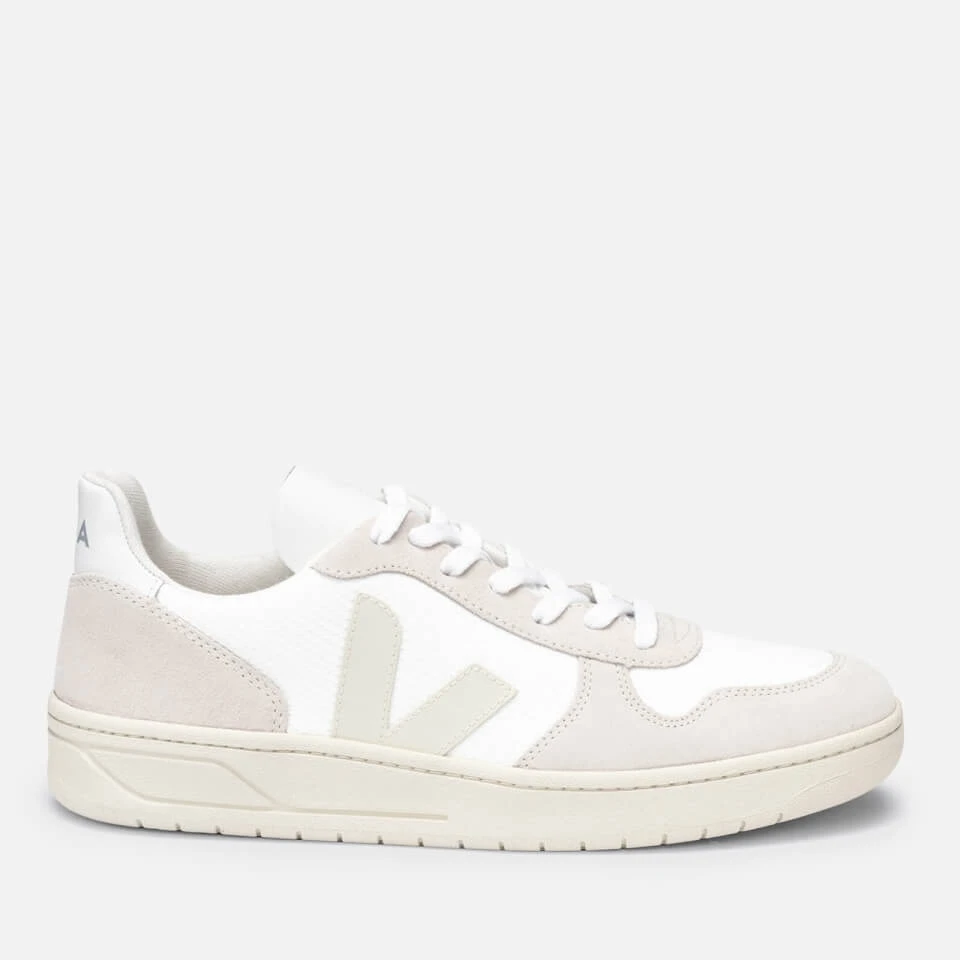 Veja Women's V10 B-Mesh Trainers - White/Natural Pierre