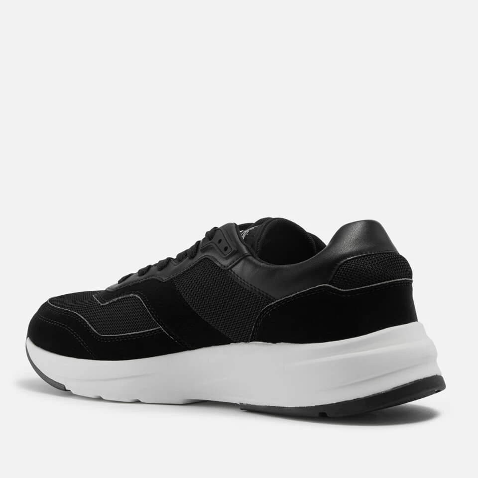 Calvin Klein Men's Suede Low Top Trainers - CK Black - Image 2