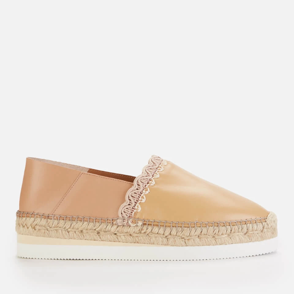 See By ChloƩ Women's Glyn Flat Espadrilles - Nude