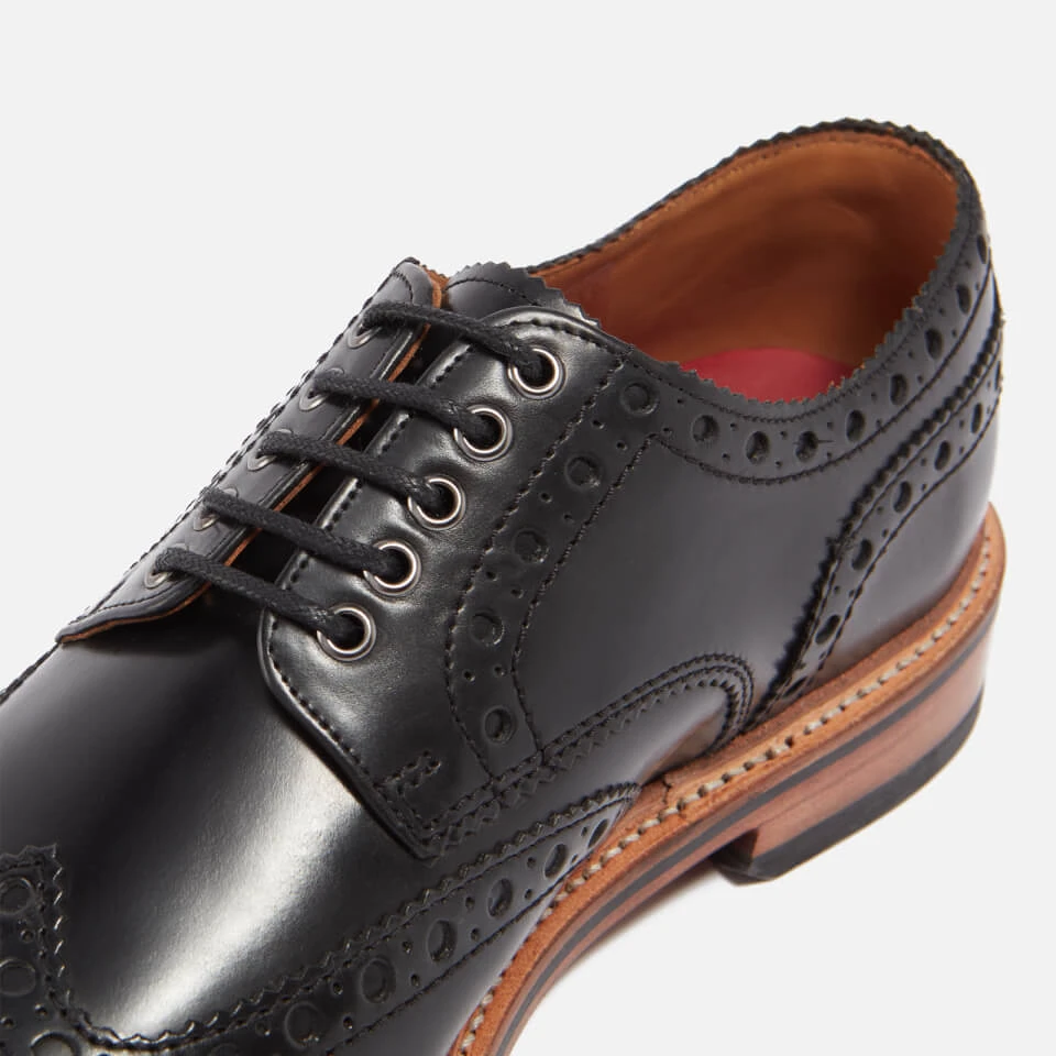 Grenson Men's Archie Leather Brogues - Black - Image 3