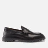 Walk London Milano Leather Saddle Loafers