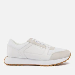 Calvin Klein Men's Leather And Suede Trainers