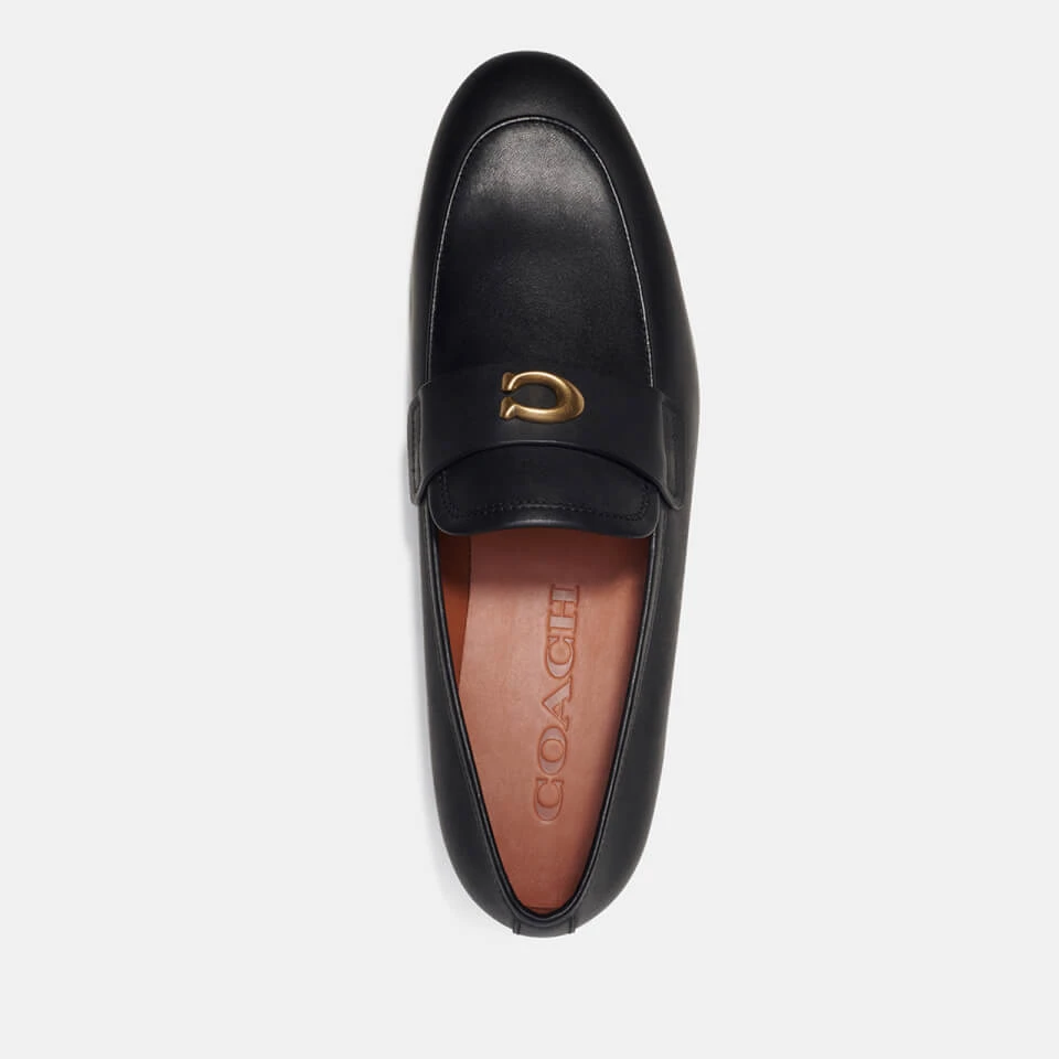 Coach Men's Sculpt C Leather Loafers - Image 3