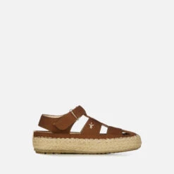 EMU Australia Cove Espadrille Sandals - Walnut