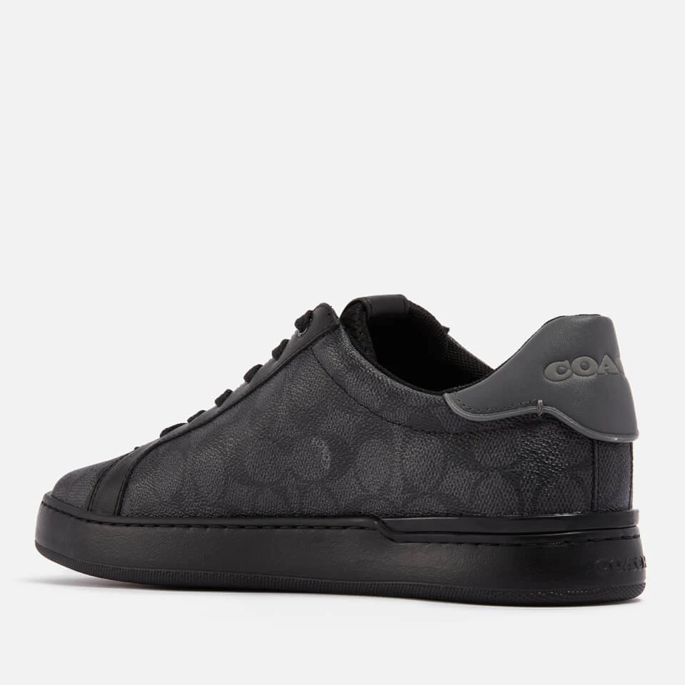 Coach Lowline Signature Printed Coated-Canvas Trainers - Image 2